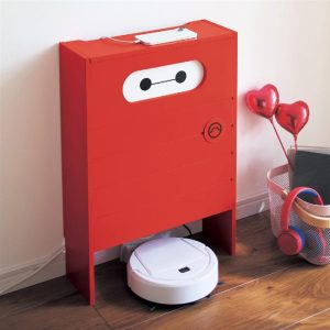 充電中のベイマックスに、充電グッズをひとまとめ