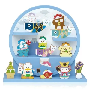 サンリオのキャラクターがかわいい五月人形になりました