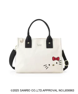 ハローキティ Lee別注フェイススクエア2WAYトート