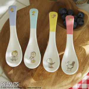 スヌーピー レンゲスプーンセットPEANUTS 75th Anniversary Edition