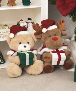 【3COINS】くまサンタとトナカイサンタからクリスマスプレゼント