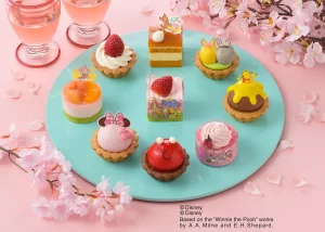 春のお祝いにぴったり ミッキーたちとお花見スイーツ